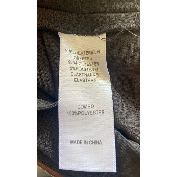 NWT Adrianna Papell Dress Dot Sheer Overlay Black Cream Mother Bride 12 New - Picture 5 of 5